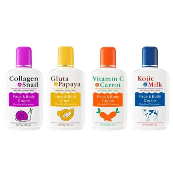 

Vitamin C Carrot And Milk Skin Whitening Moisturizing Body Lotion Skin Lightening Cream Bleaching Face Body Cream