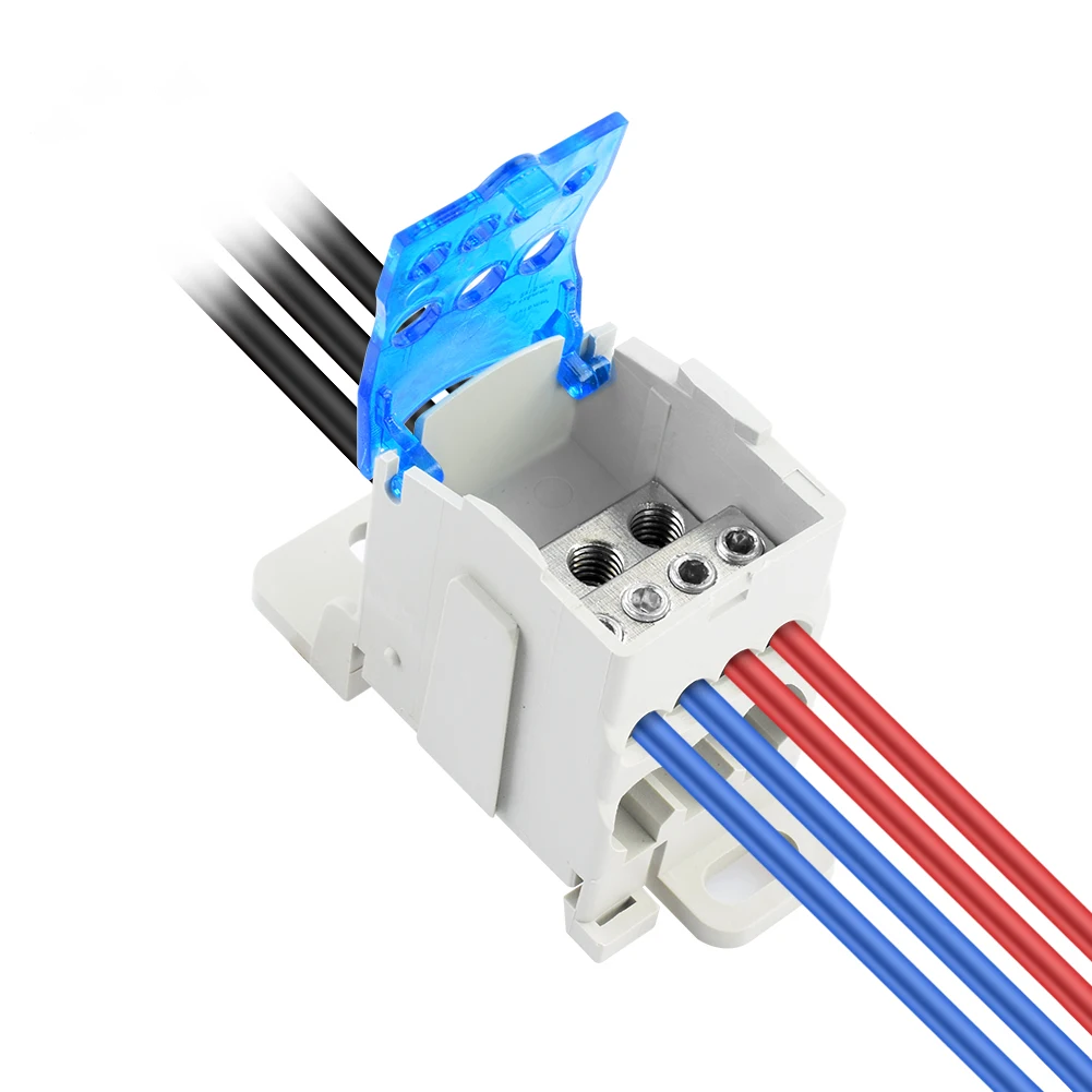 1x UKK80A UKK125A UKK160A UKK250A UKK400A UKK500A клеммный блок 1 во многих из din-рейку распределительная коробка электрический провод разъем