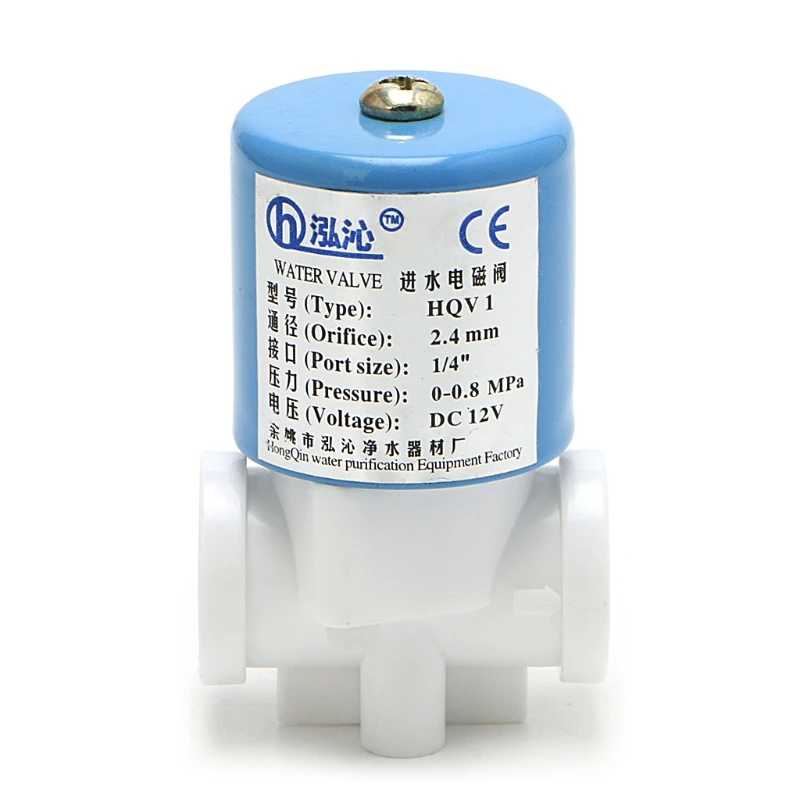 G1/" Соленоидный клапан пластиковый нормально закрытый 2 способ 12 В DC 0-120PSI