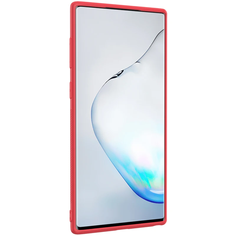 Nillkin Синтетический Чехол из углеродного волокна для samsung Galaxy Note 10 Plus текстурированный нейлоновый защитный чехол