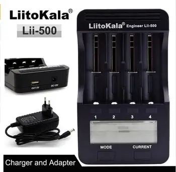 

100% New Liitokala lii500 Smart Universal LCD LI-ion NiMh AA AAA 10440 14500 16340 17335 17500 18490 17670 18650 Battery Charger