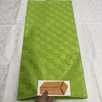 

fruit green bazin riche getzner high quality african fabric 4Y*160cm fashion bazin Indian style basin brocade tissu atiku fabric