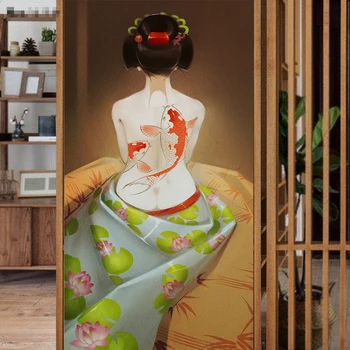 

Japanese decoration creative frosted glass sticker shop window sliding door film bathroom glue-free