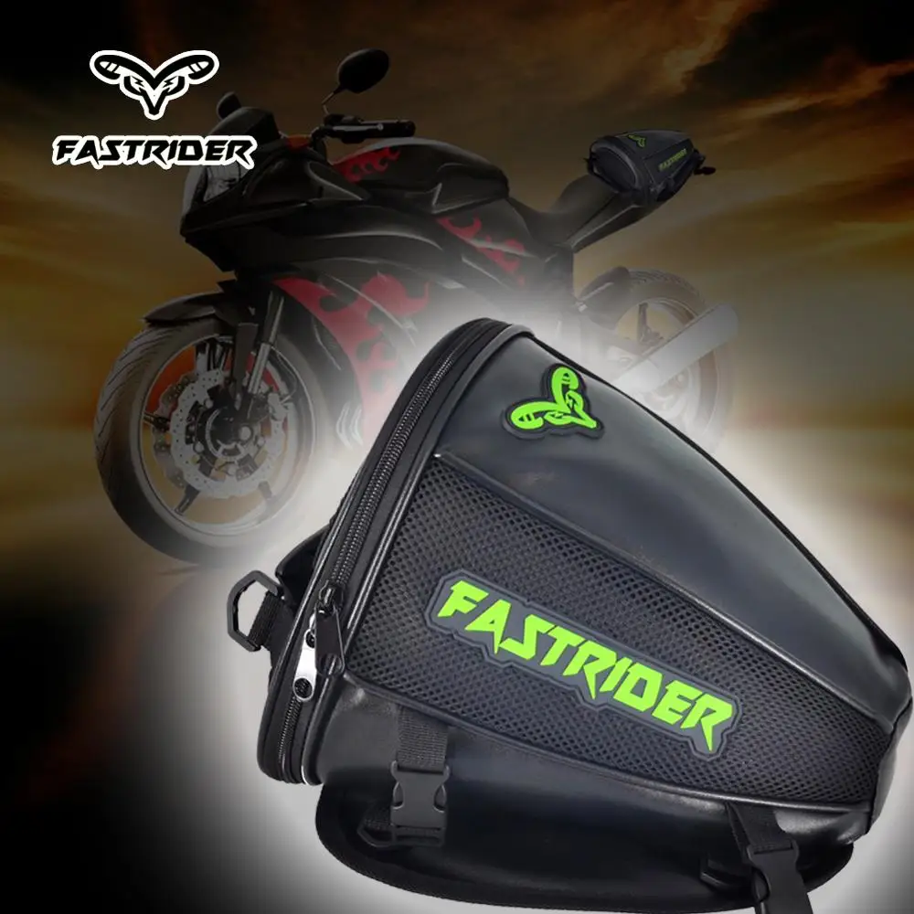 Верх из кожи седельная сумка мотоциклетная нога Водонепроницаемый Moto Танк Mochila