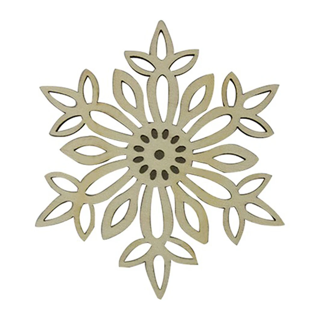 27 Pcs Christmas Wood Chip Tree Ornaments Xmas Hanging Pendant Party Wedding Birthday Decoration Board Game Arts Crafts
