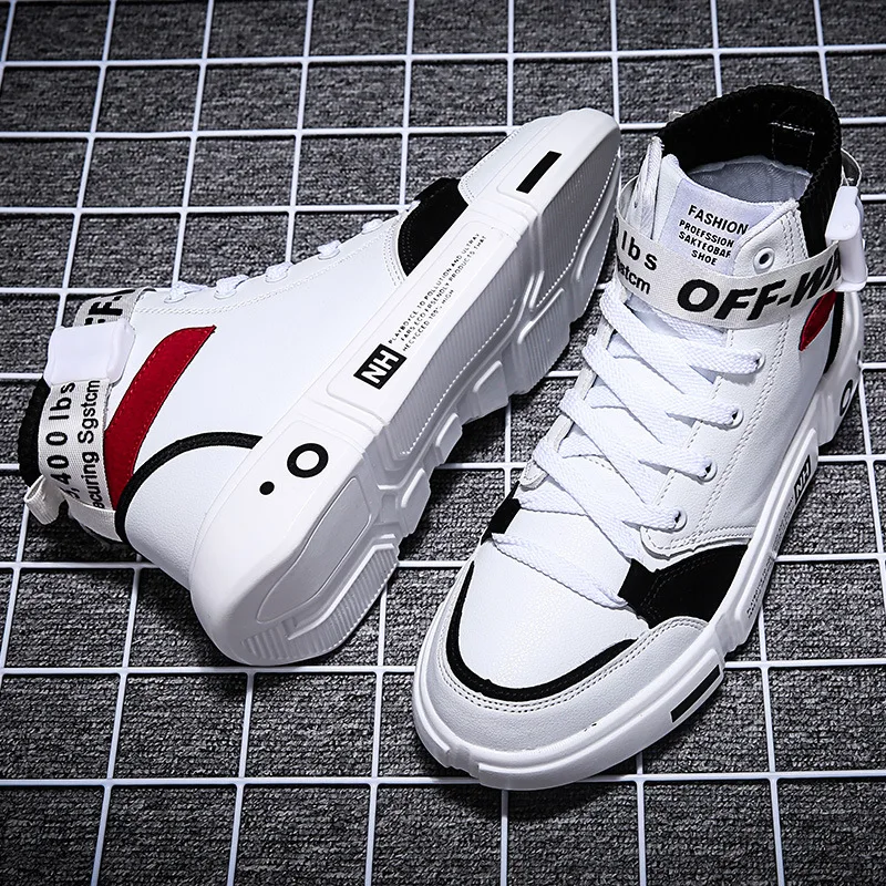 

Spring Winter 2020 New Style Hight-top MEN'S Casual Shoes Online Celebrity Board Shoes Basketball Shoes Fashion Man Shoes Couple