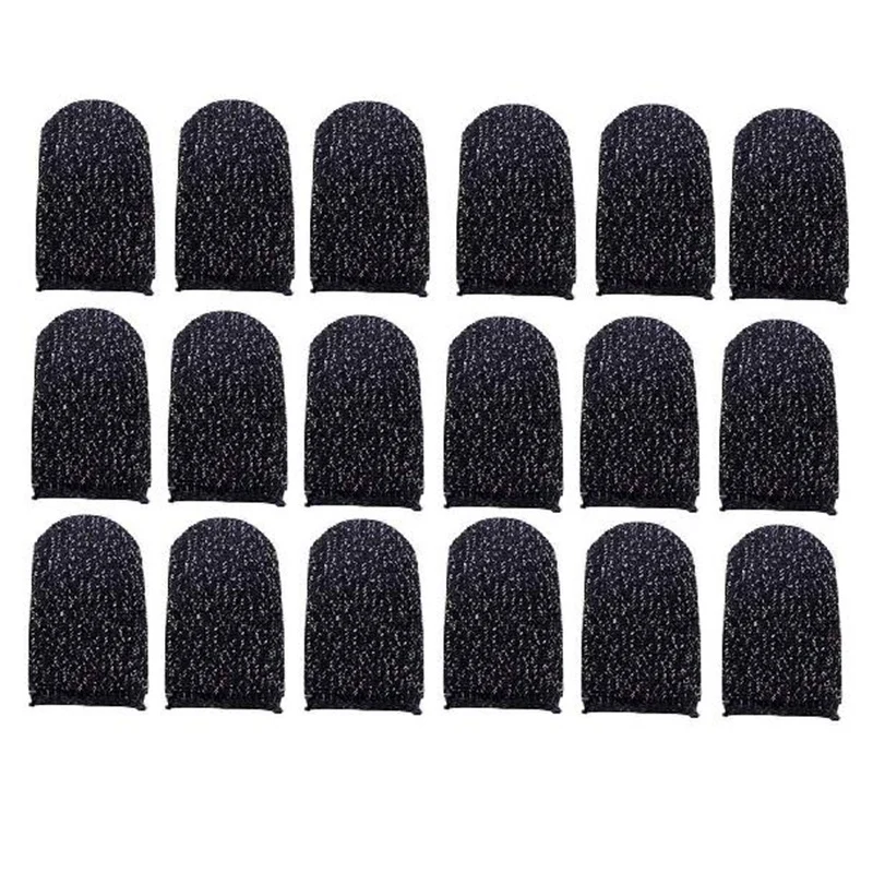 

30 Pcs Game Controller Finger Sleeve,Breathable Anti-Sweat Gaming Finger Cot for Sensitive Press Sn Finger Sleeve