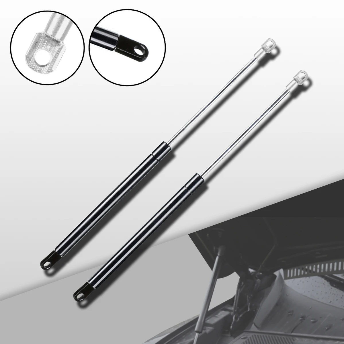 

2 PCS Front Hood Lift Support Spring Shocks Struts For Buick Cadillac Oldsmobile 1991-1999