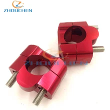 CNC модифицированный Мотокросс Регулируемый адаптер для руля зажим мотоцикла 22 мм-28 мм Жир Бар 1-1/" питбайк Мотокросс Мотоцикл