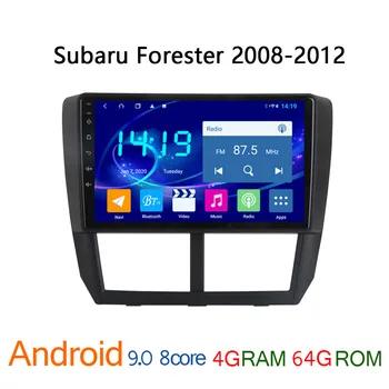 

4G+64G 9 inch IPS auto radio for Subaru Forester 2008 2012 autoradio android car audio coche stereo GPS navigator DVD multimedia