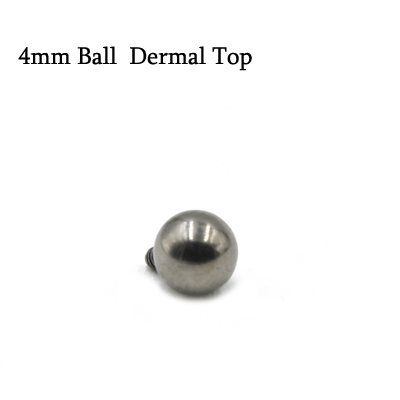 Piece 100% Titanium Micro Dermal Anchor Internally Thread Opals Zircon CZ Gem Top Piercing Skin Diver Base Body Jewelry 16G