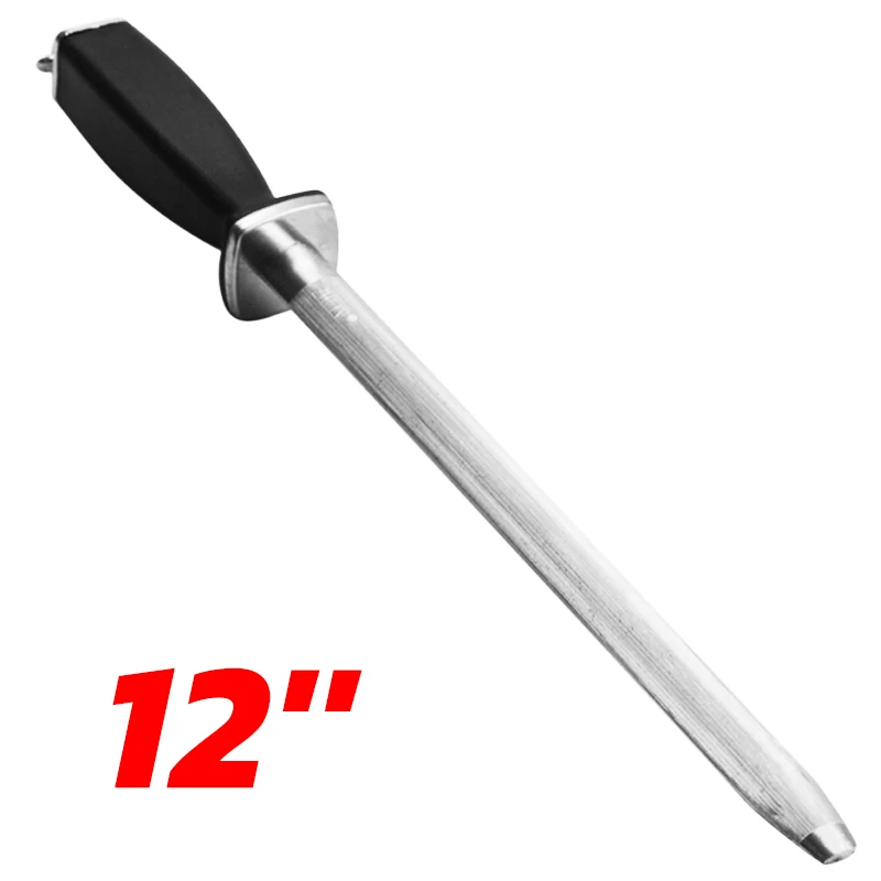 Kopen 10 12   Professionele Chef Messenslijper Staaf Diamant Slijpen Stok Honen Staal Voor Keuken Mes En Roestvrij Stalen Messen