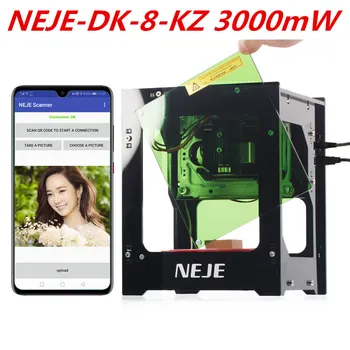 

NEJE 2019 hot selling new 3000mw 450nm Ai laser engraver Wood Router DIY Desktop Laser Cutter Printer Engraver Cutting Machine