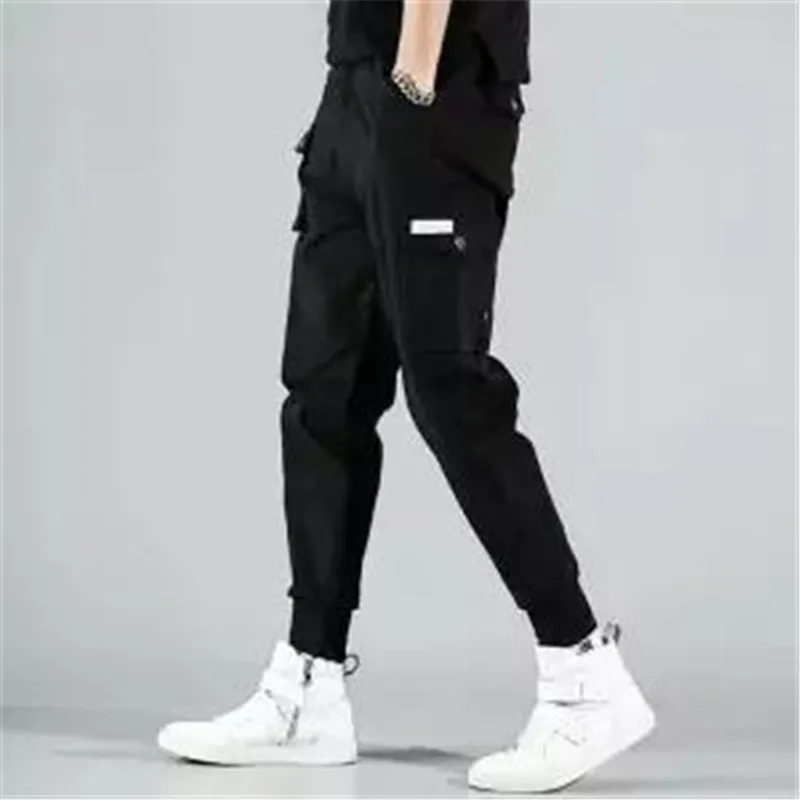 3 5XL мужские уличные брюки карго хип-хоп комбинезоны мужские осенние модные тренировочные брюки трико для мужчин брюки повседневные Хип-хоп брюки мужские - Цвет: 3