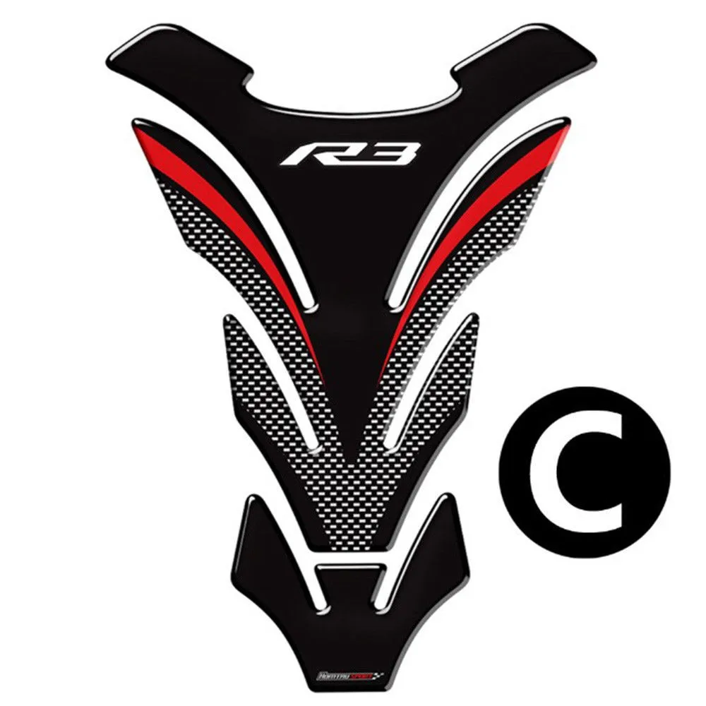 Наклейка на Мотоцикл 3D Мотоцикл Танк Pad Защитная Наклейка s для YAMAHA R3 YZF-R3 VS Танк стикер Supreme
