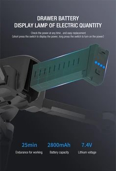 

Hipac Drone Lipo Battery For SG906 PRO Drone 26mins Fight Time Batteries for Remote Control Dron