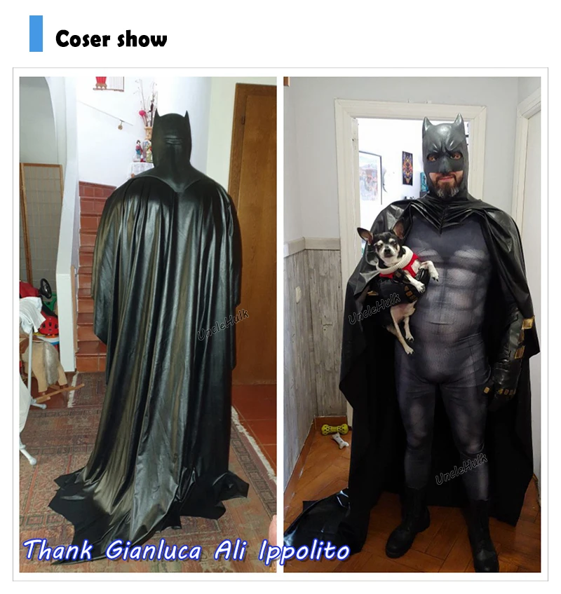 Batman-Cloak-Big-Black-Cape-Model-B-Immitation-Leather-Fabric-UncleHulk-31