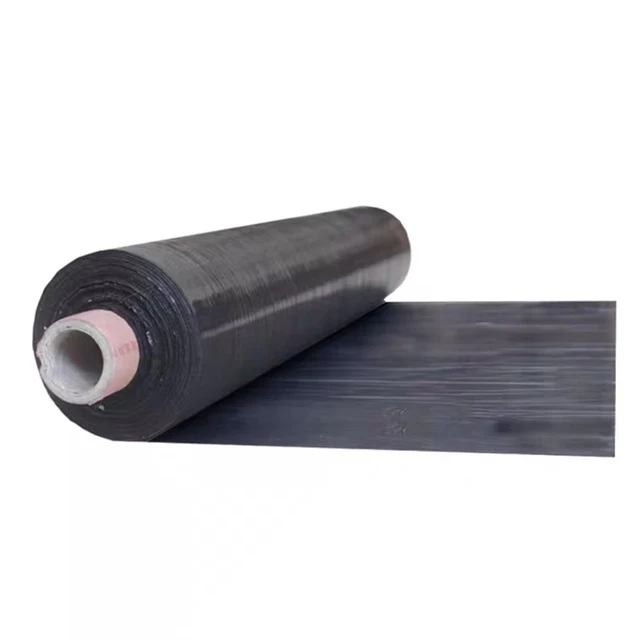 Heman 25 Méter Mezőgazdaság Gyomlálása Fekete Talajtakaró 0,8 M Szélessége Vastag 0,01 Mm -Es Zöldség Üvegházhatású Eper Műanyag Fóliák Nő