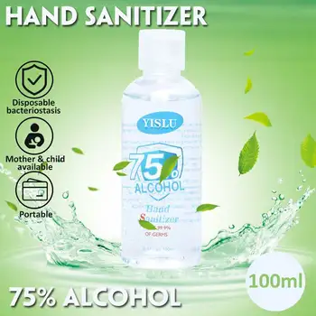 

100ml Antibacterial Hand Sanitizer Disposable Disinfectant Gel Bacteriostatic Gel Hand Sanitizer Wipe Out Bacteria
