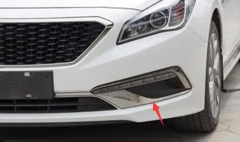 Предназначен для hyundai Sonata девять противотуманных фар декоративные наклейки модифицированные ежедневные линии светлые Противотуманные фары рамка декоративные полосы