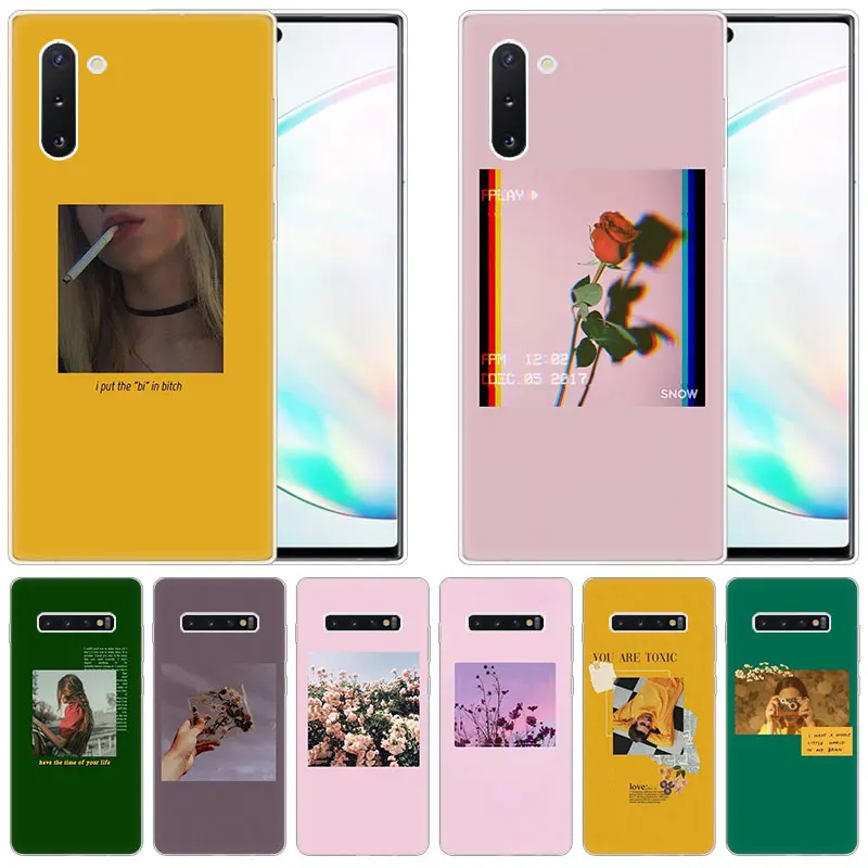 Чехол для Samsung Galaxy Note 10 Pro 9 8 5 M30S M40 S10E S10 5G S9 S8 Plus S7 S6 Edge S5|Бамперы| |