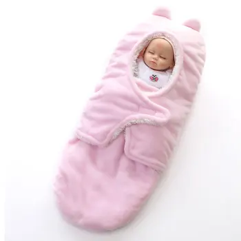 

Baby Blanket Cute Cotton Receiving Sleeping Blanket Newborn Baby Boys Girls Warm Wrap Swaddle Sleepsacks Sleeping Bag manta bebe