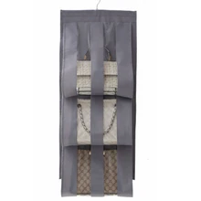5 карманная подвесная сумка двухсторонняя Ткань Оксфорд Органайзер шкаф прозрачная сумка для хранения для сумки шкаф для обуви дверь стена солнце