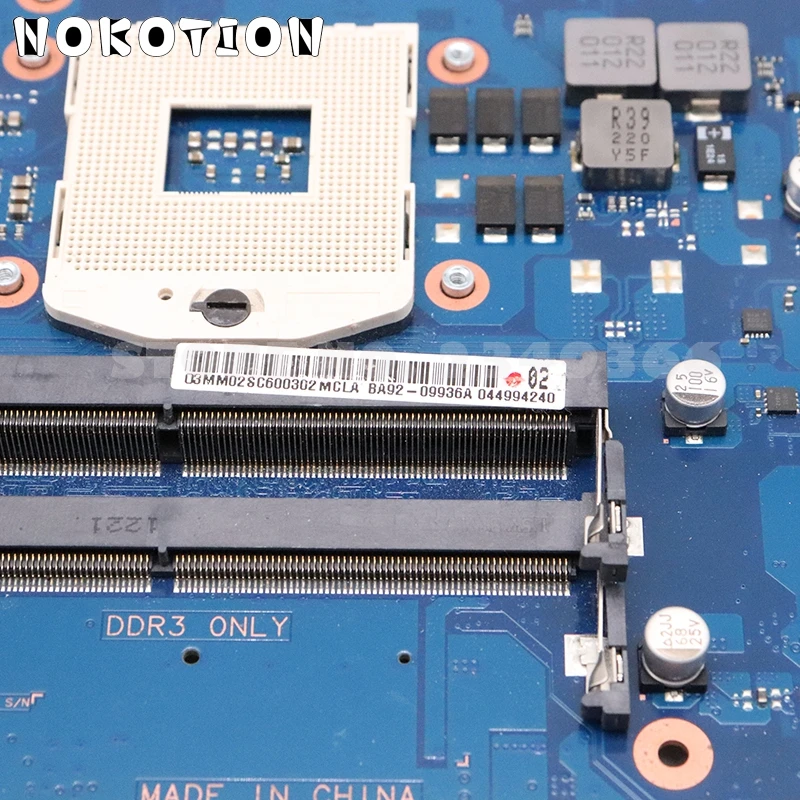 NOKOTION For Samsung NP550 NP550P5C Laptop