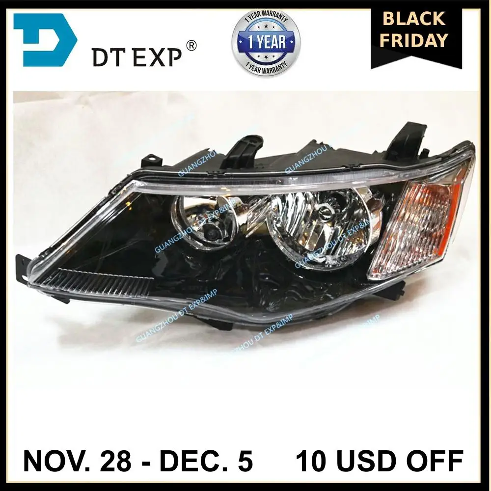 2007-2009 фара для outlander ex передняя лампа для airtrek серая черная фара 2.4L 3.0L 8301a705 8301a706