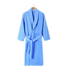 Зимний плотный теплый банный халат из хлопка, мужской халат, банный халат из флиса, Мужская Ночная рубашка