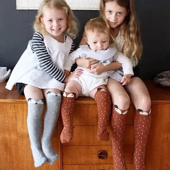 

Girls winter/Autumn Pantyhose Kids Tights Stocking Cotton Baby Boys Tights Stockings Toddler cartoon Pantyhose For 3-12 Y