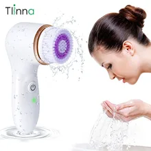 Перезаряжаемая электрическая щетка для чистки лица, массажер, ультразвуковая вибрация, устройство для чистки поры лица, уход за кожей, щетка для лица