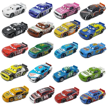 Original 1:55 Disney Pixar Cars 2 Metal Diecast Number 52 79 113 Cars Toy Disney Racing Model Children Toy Collection Gift 1