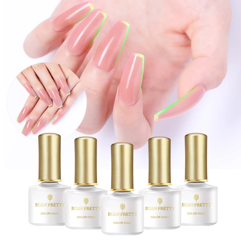  BORN PRETTY 6ml Opal Jelly Gel Semi-transparent White Soak Off UV Gel Polish Paint Gel Manicuring A