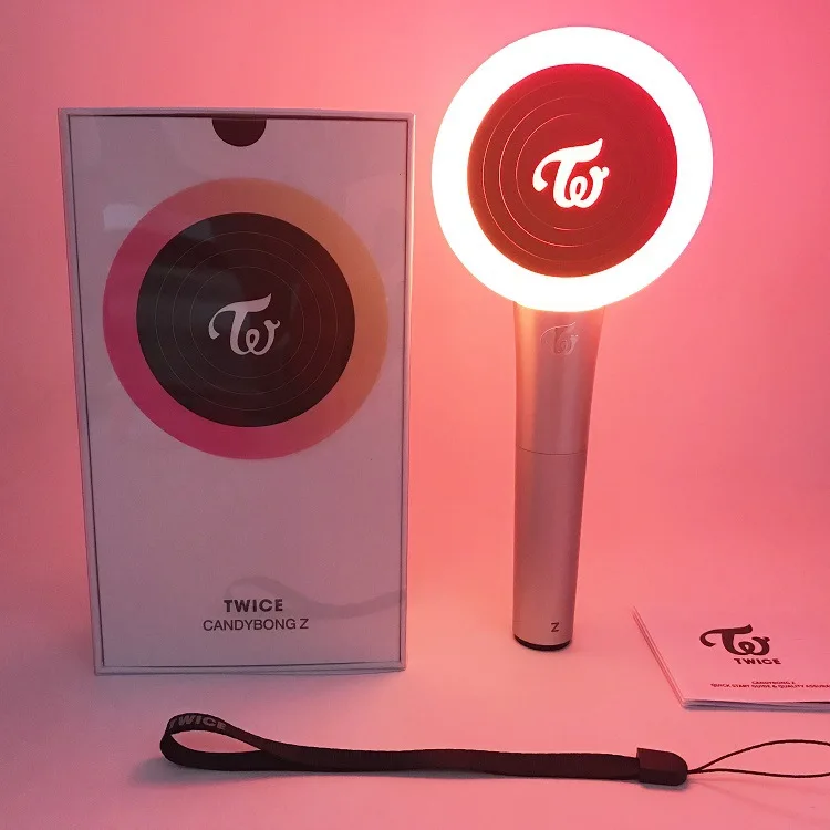 KPOP дважды официальный светильник CANDY BONG Z TWICE Ver.2 с Bluetooth CANDY BONG Z светильник Stick концерты альбом светящийся светильник