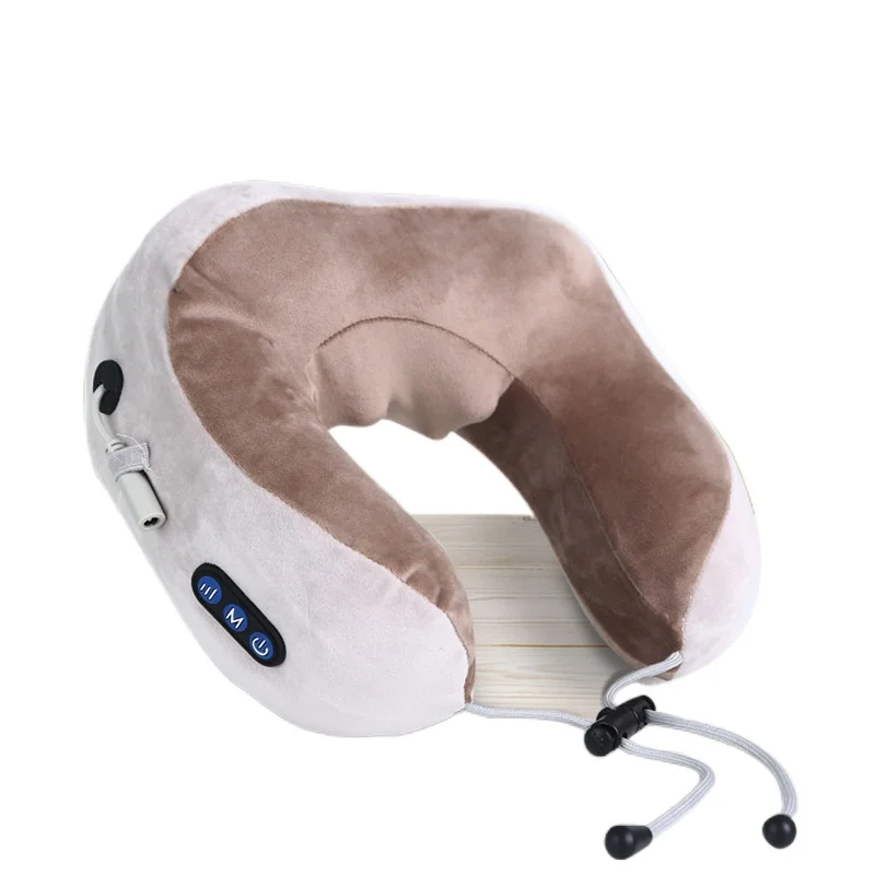 Neck massage multi-function electronic neck protector u-for out of office portable neck protector USB interface