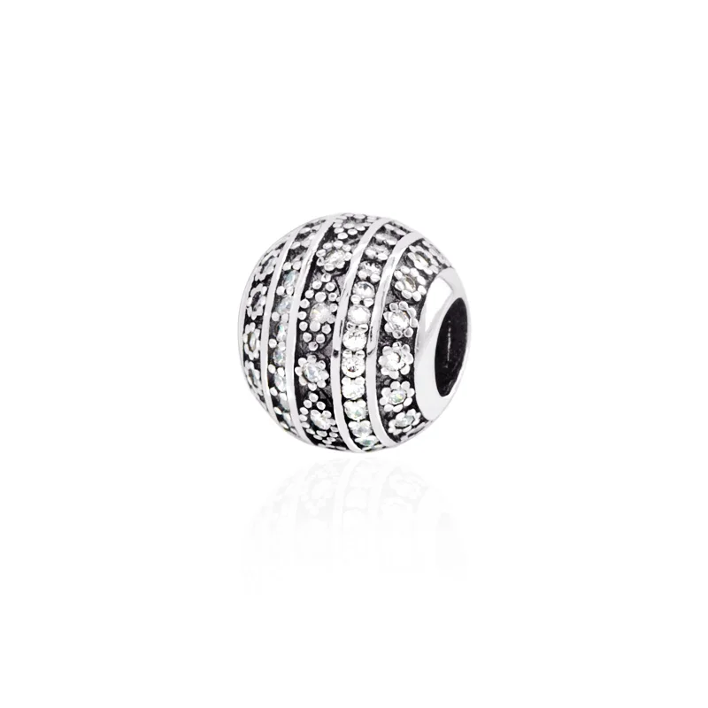 Подлинная подвеска шармы уверенности подходят для оригинальных браслетов Pandora женские Украшения сделай