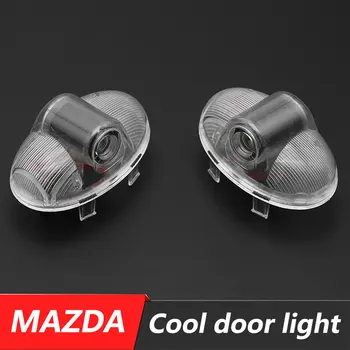 

2pcs 3D LED Car Door logo projector Light Ghost Shadow lamp For Mazda 6 8 CX-9 A8 RUIYI RX-8 MPV ATENZA