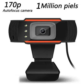 

S70 1 Megapixel Auto Focus HD Webcam 720P PC Web USB Camera Cam Video Conference with Microphone for Laptop Computer