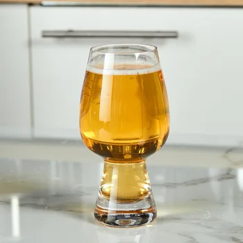 

Art Design 500ml Craft Beer Steins Mug Personality Glasses Bar Goblet Lead-free Crystal Glass Wheat Beer Glass Cup Drinkware