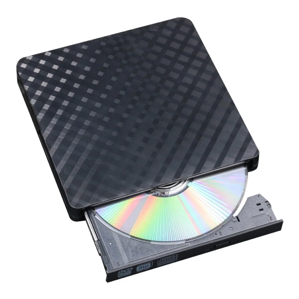 New Optical Drives Portable USB 3 0 External CD DVD Player Drive Rom Writer Rewriter for 3