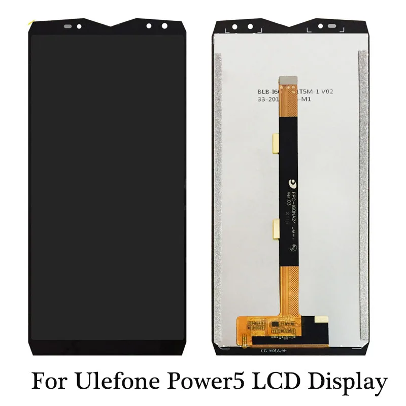 

For Ulefone Power 5 LCD Display Touch Screen Digitizer Assembly mobile phone LCD For Ulefone Power 5S LCD