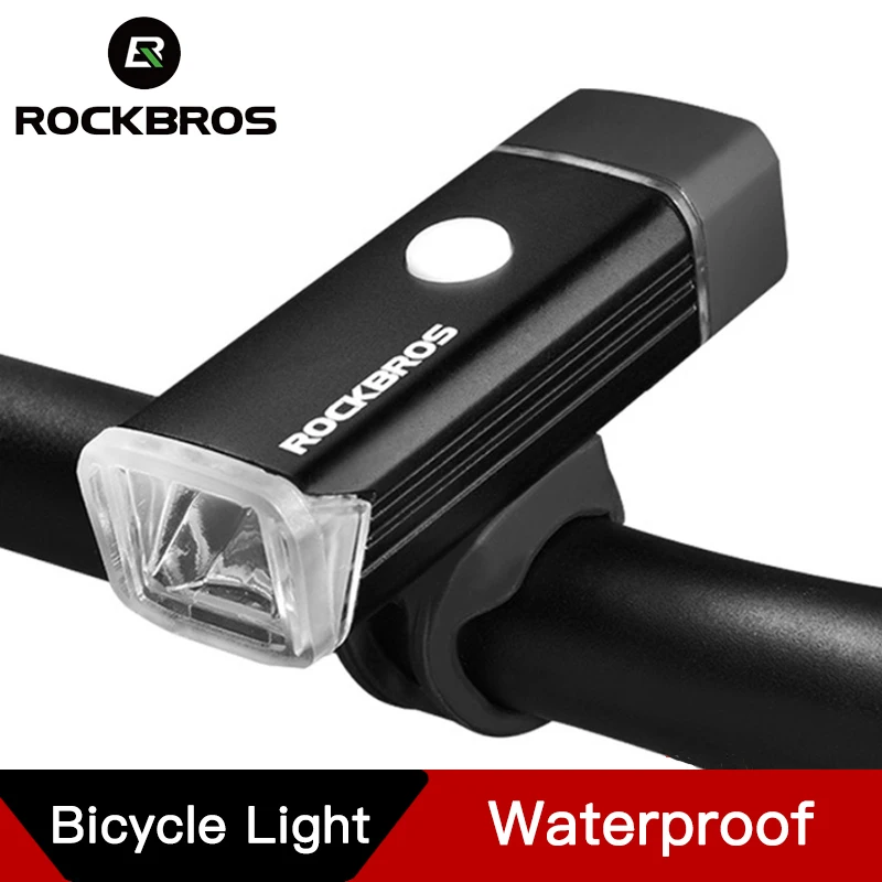 Tanie ROCKBROS jazda na rowerze jazda latarka rower elektryczny światło wodoodporny reflektor rowerowy rower mtb światło przednie akcesoria rowerowe