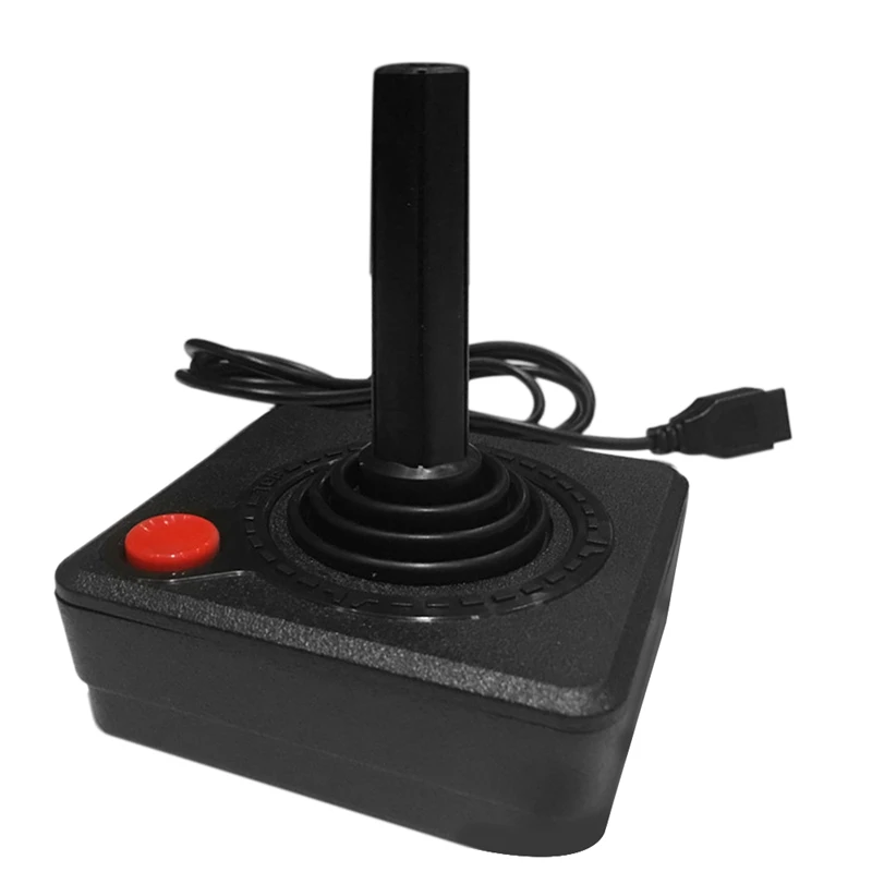 IG-игровой джойстик игровой контроллер для Atari 2600 джойстик с 4-полосная рычаг и простого действия Кнопка Ретро геймпад
