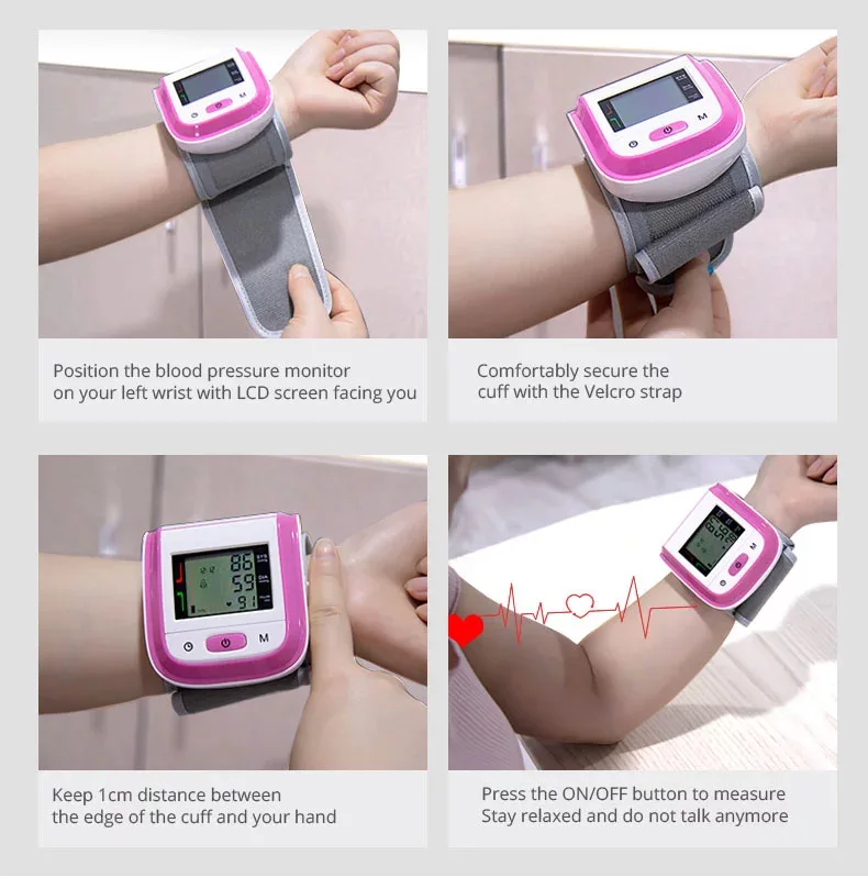Blood pressure monitor for electronic sphygmomanometer BP BPW1 FDA CE