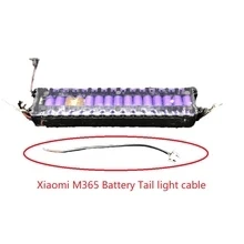 Для Xiaomi M365 батарея хвост свет кабель умный электрический скутер складной легкий монтажная плата светодиодный задний свет кабель Часть