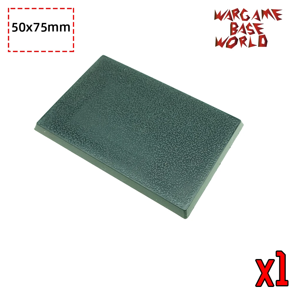 wargame base world -50 x 75 mm rectangle bases for Warhammer