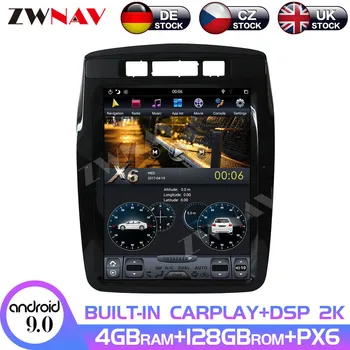 

Carplay DSP Android 10 4+128GB Vertical Tesla Radio Screen Car Multimedia Player Stereo GPS Navigation For VW Touareg 2010-2017