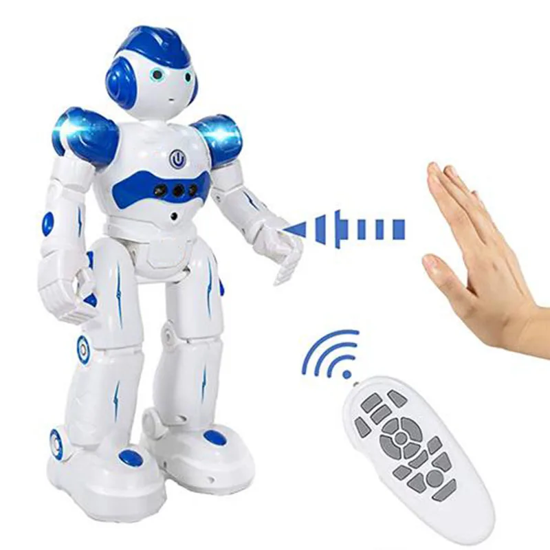 Intelligent Robot USB Manual Sound Sensor Children's Toy Dancing Remote Control 