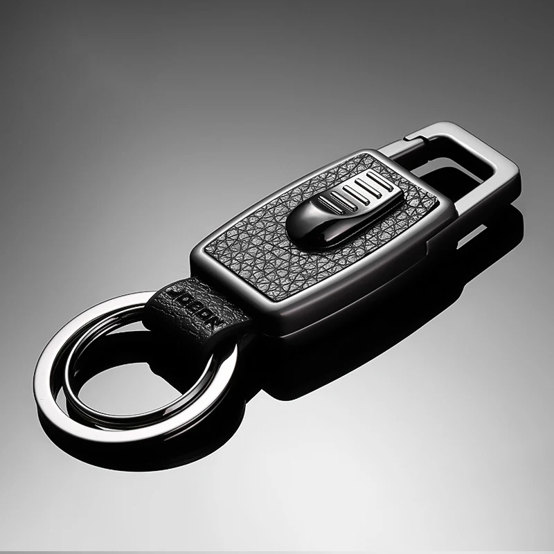 For Toyota Rav4 Kia Optima K5 Audi A3 A4 Lada Vesta Subaru Forester High-End Car Keychain Auto Styling Key Ring Waist Pendant